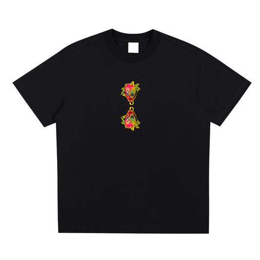 Distorted Mirror Graphic T-Shirt