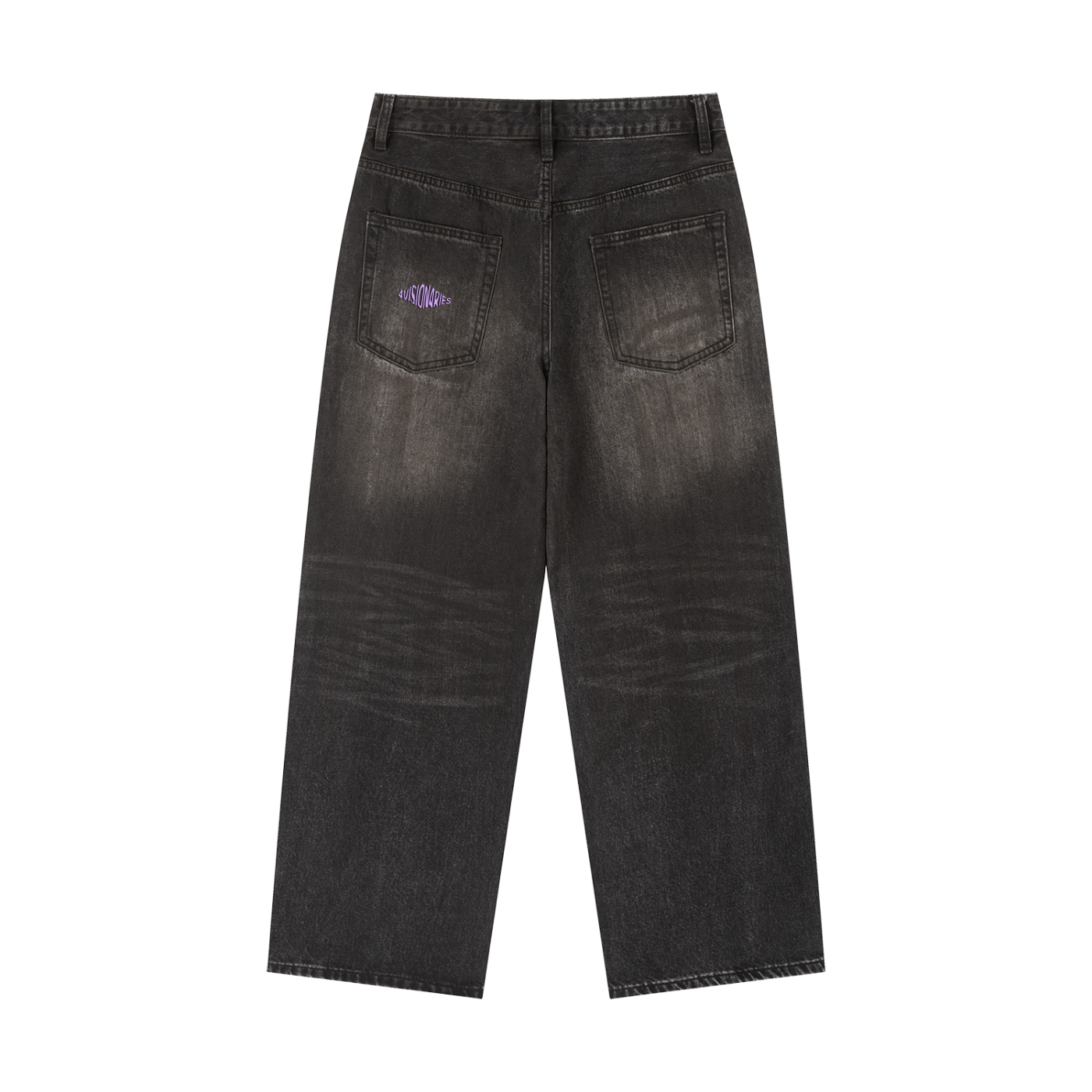 Tiger Graphic Straight Leg Jeans