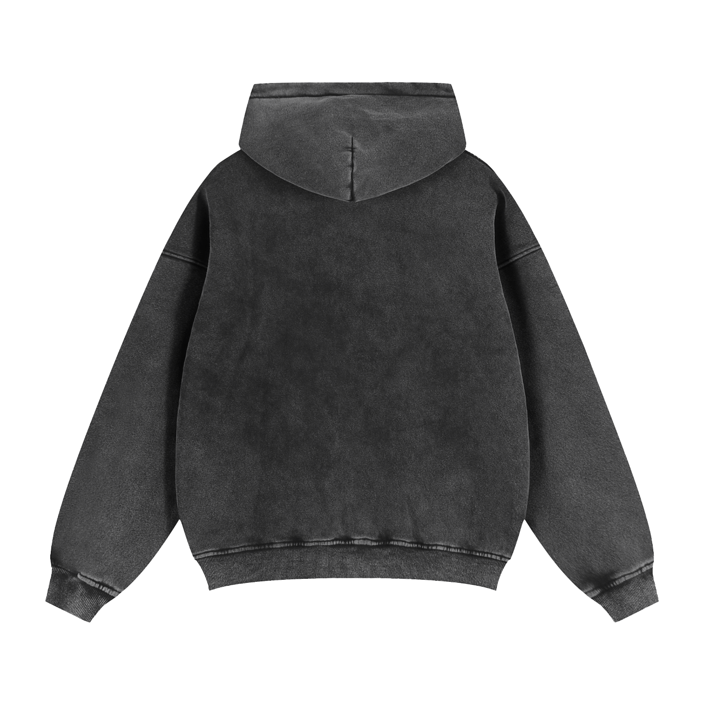 Washed Zip-Up Hoodie Jacket