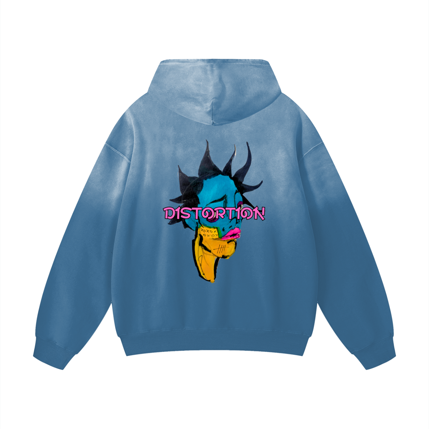 Diane Distressed Oversized Hoodie