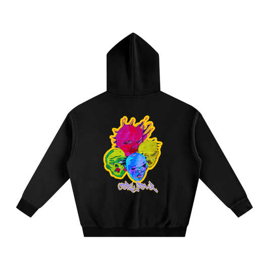 Core Four Graphic Oversized Hoodie