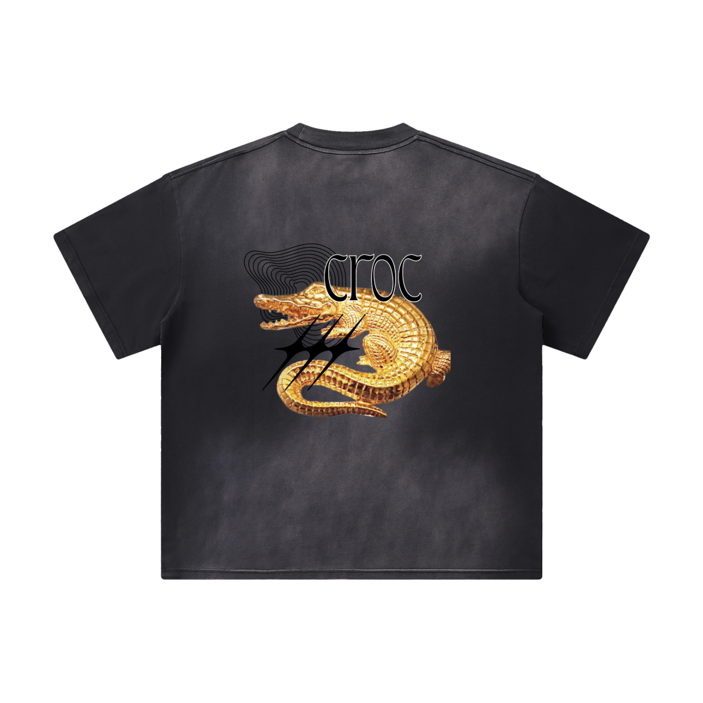 "CROC BY THE NEEL" TEE