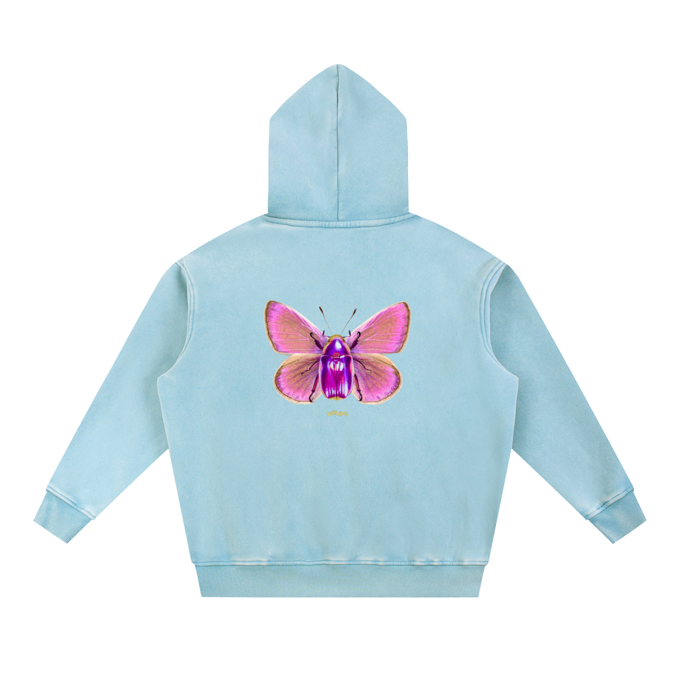 Beetlefly Graphic Oversized Hoodie