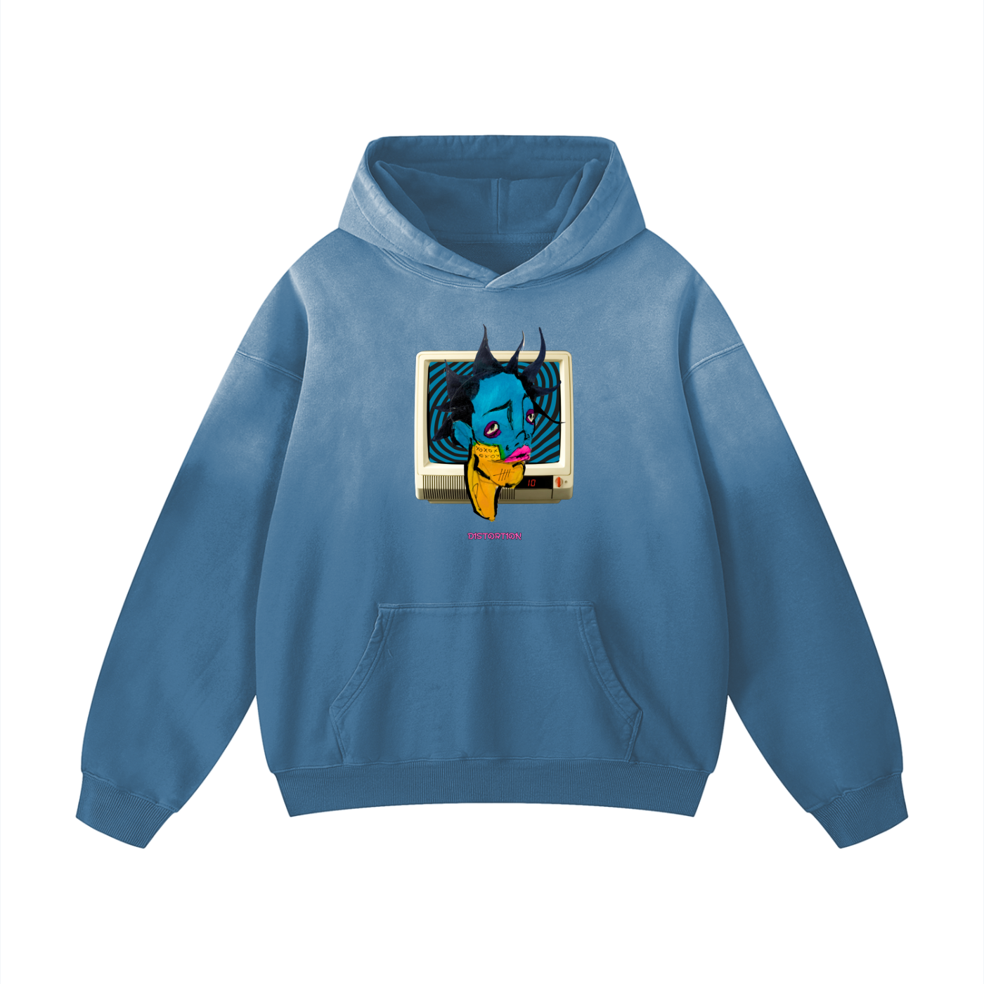 Diane Distressed Oversized Hoodie