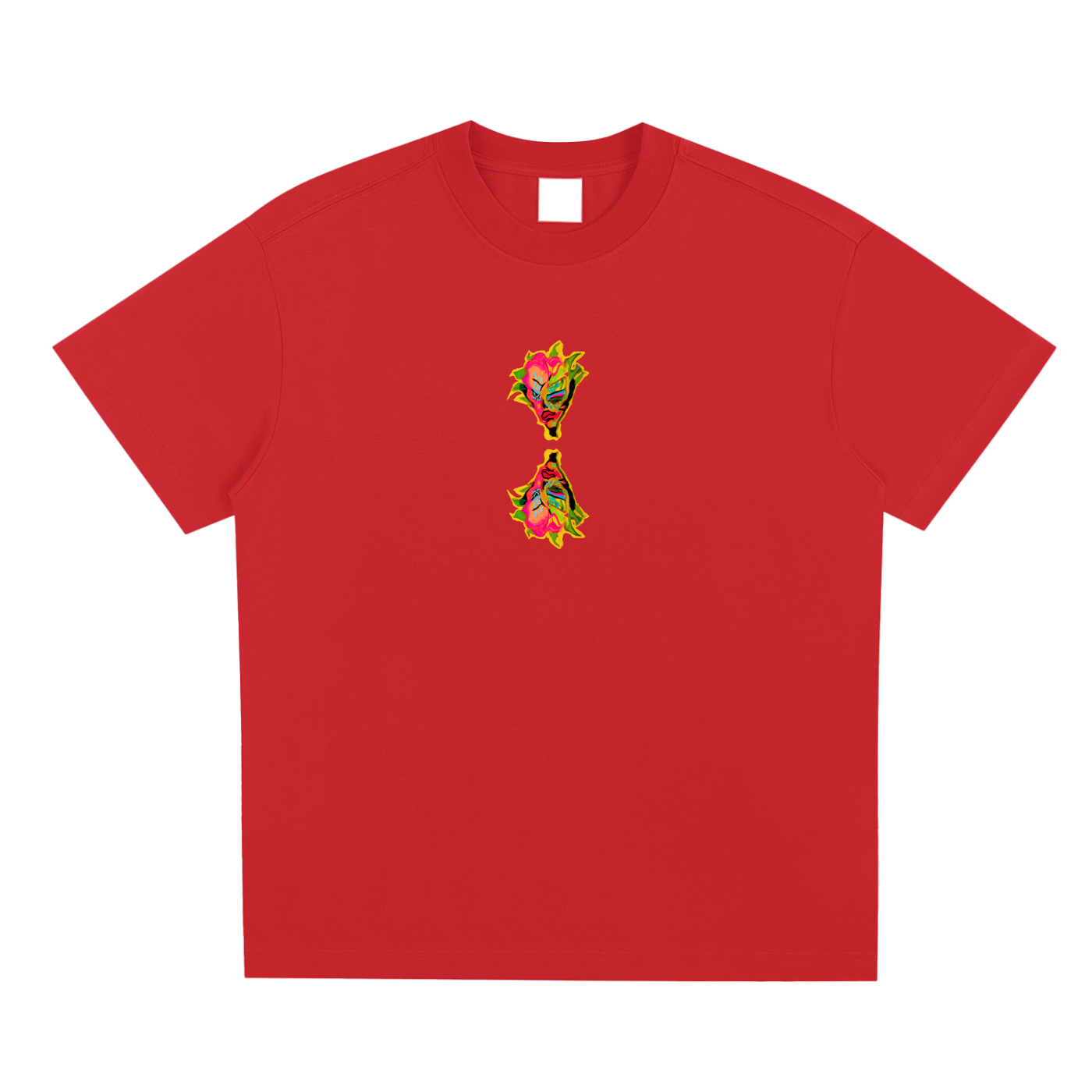 Distorted Mirror Graphic T-Shirt