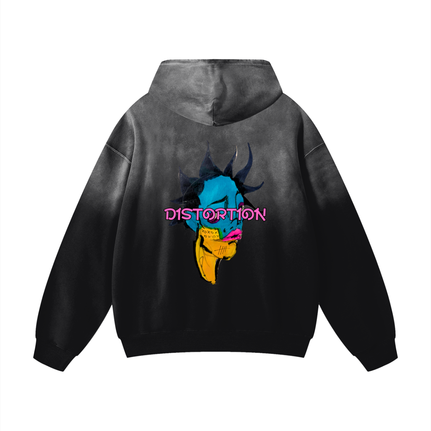 Diane Distressed Oversized Hoodie