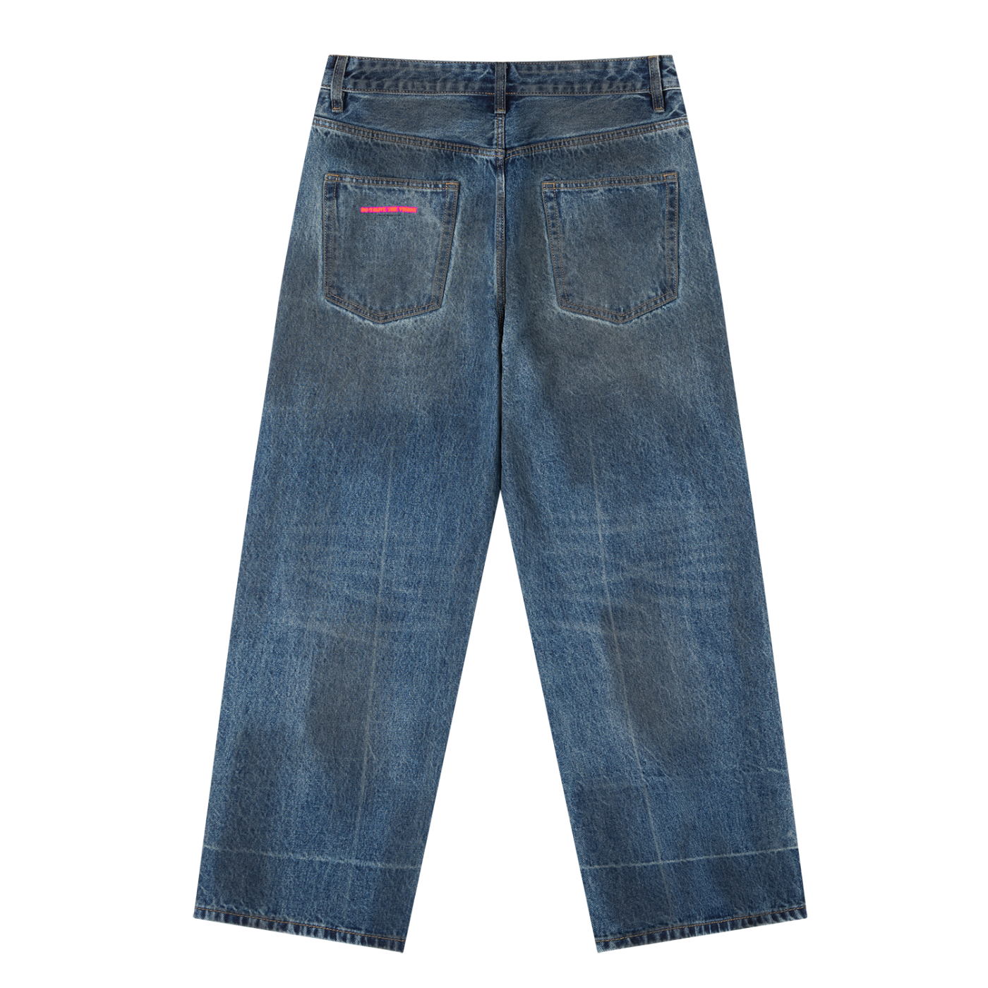Vision Graphic Straight Leg Jeans