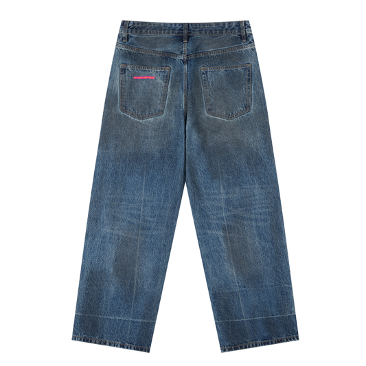Vision Graphic Straight Leg Jeans