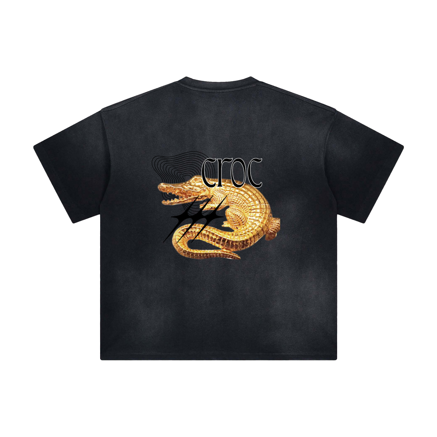 "CROC BY THE NEEL" TEE
