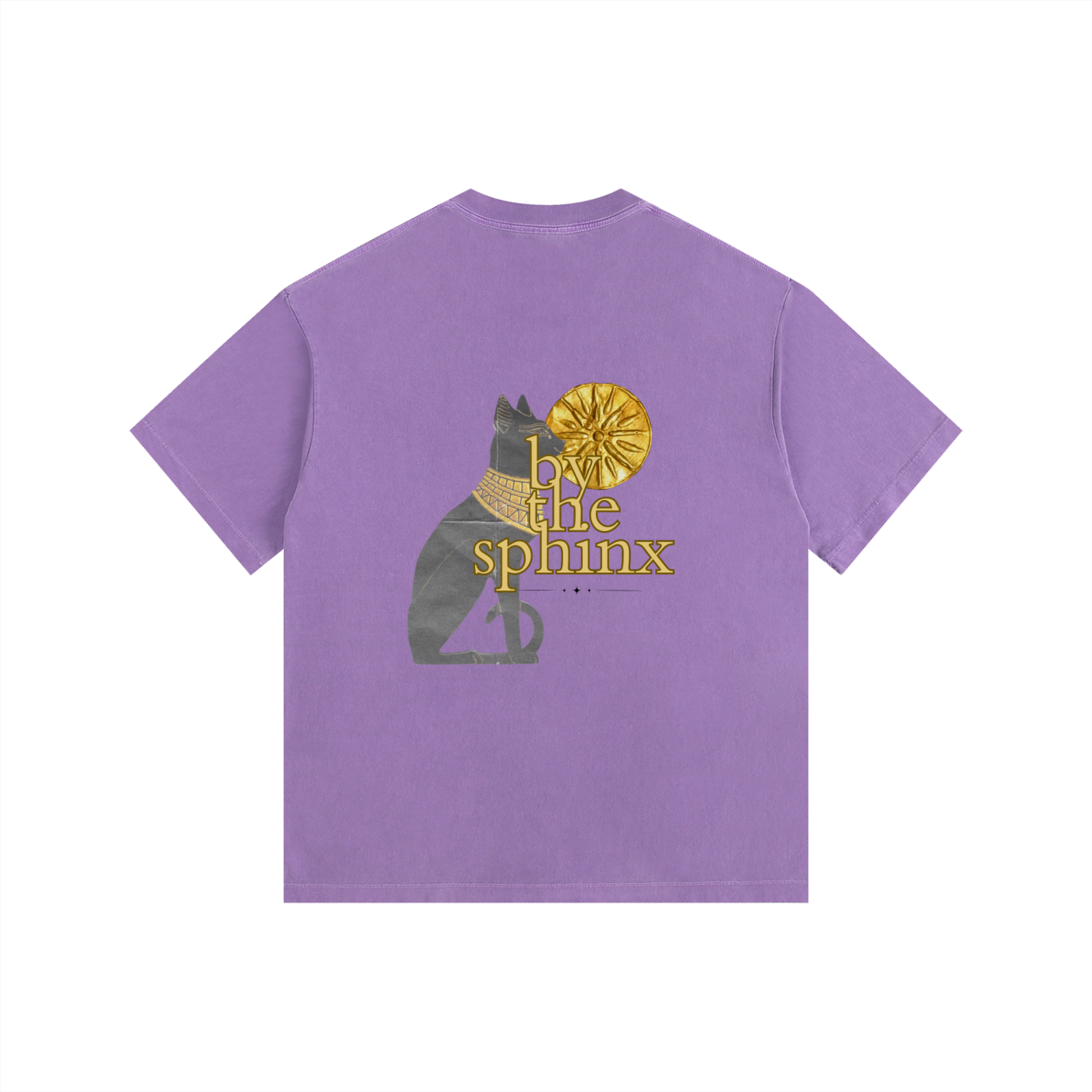 "CAT BY THE SPHINX" TEE
